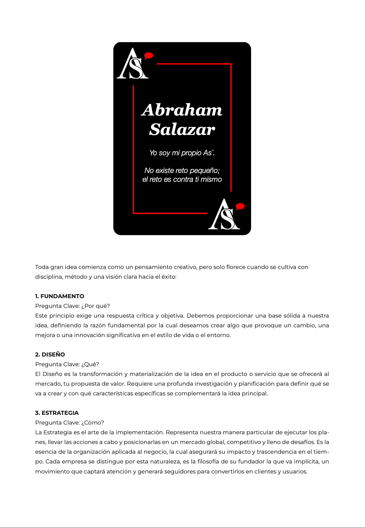 10 As' Fundamentos del diseño estratégico (Libro Impreso)